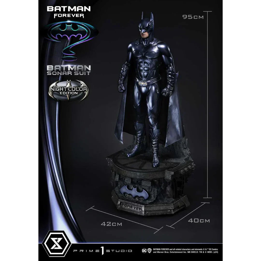 Prime 1 Studio Batman Forever (Film) Batman Sonar-Anzug Nachtfarben Edition Statue