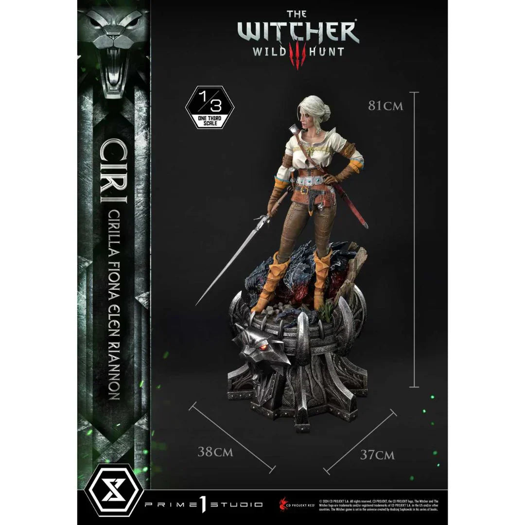 The Witcher 3: Wild Hunt Ciri Fiona Elen Riannon Bonus-Version von Prime 1 Studio