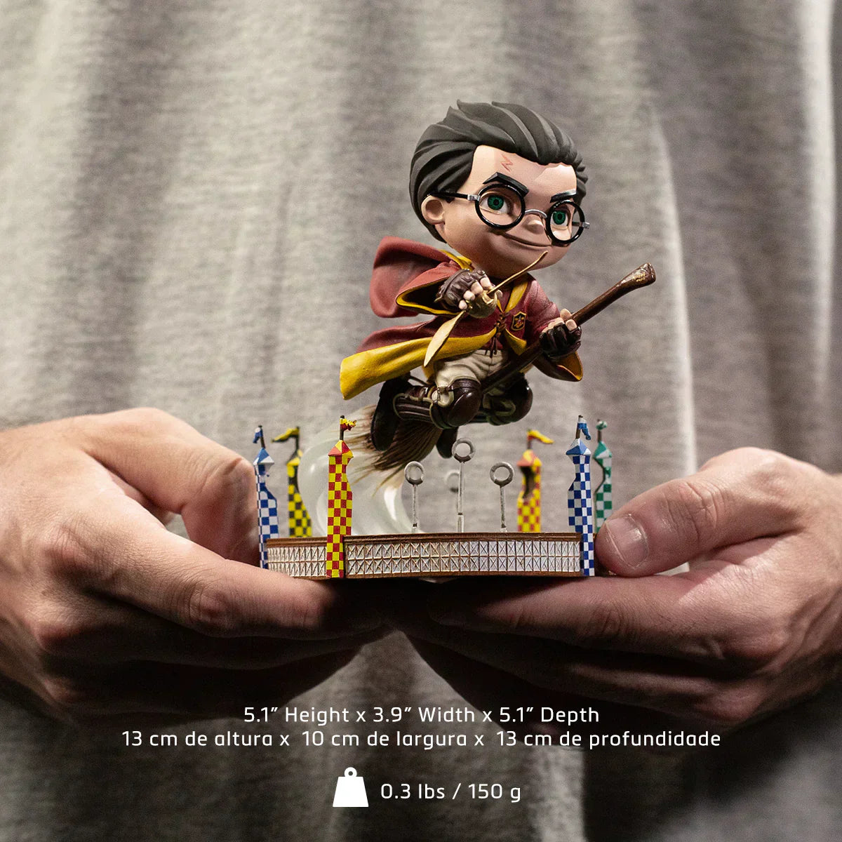 Harry Potter beim Quidditch-Spiel - Harry Potter - MiniCo Illusion von Iron Studios