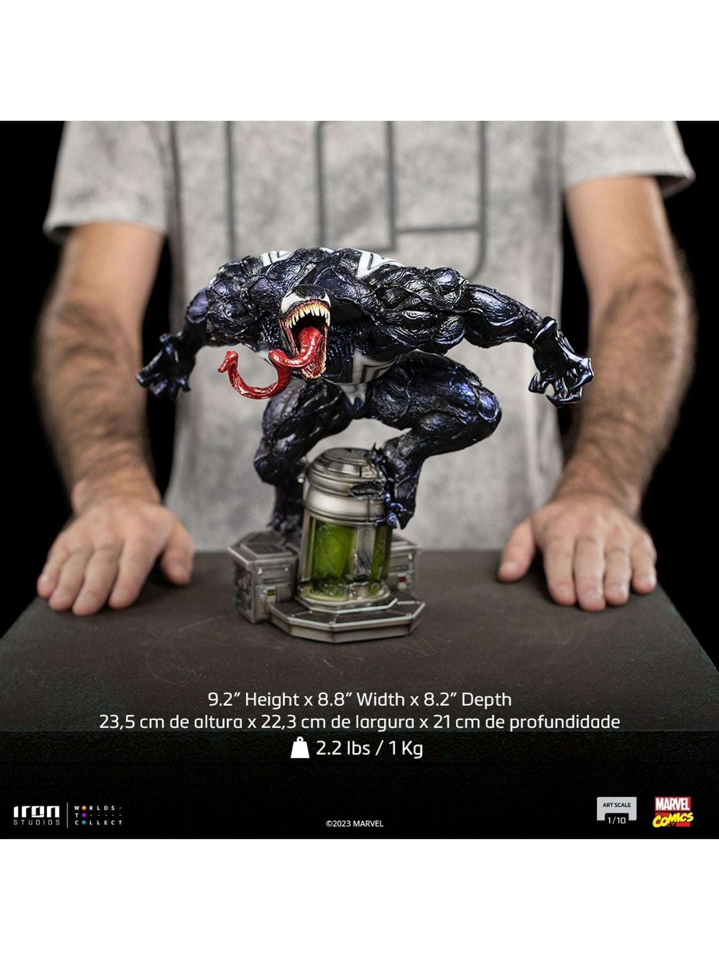 Venom 1/10 Kunstskala Limitierte Edition Statue von Iron Studios