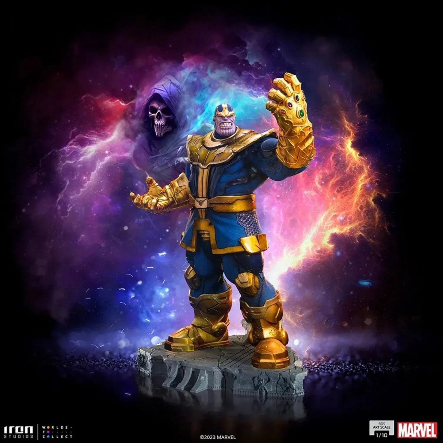 Thanos Infinity Gauntlet Diorama von Iron Studios