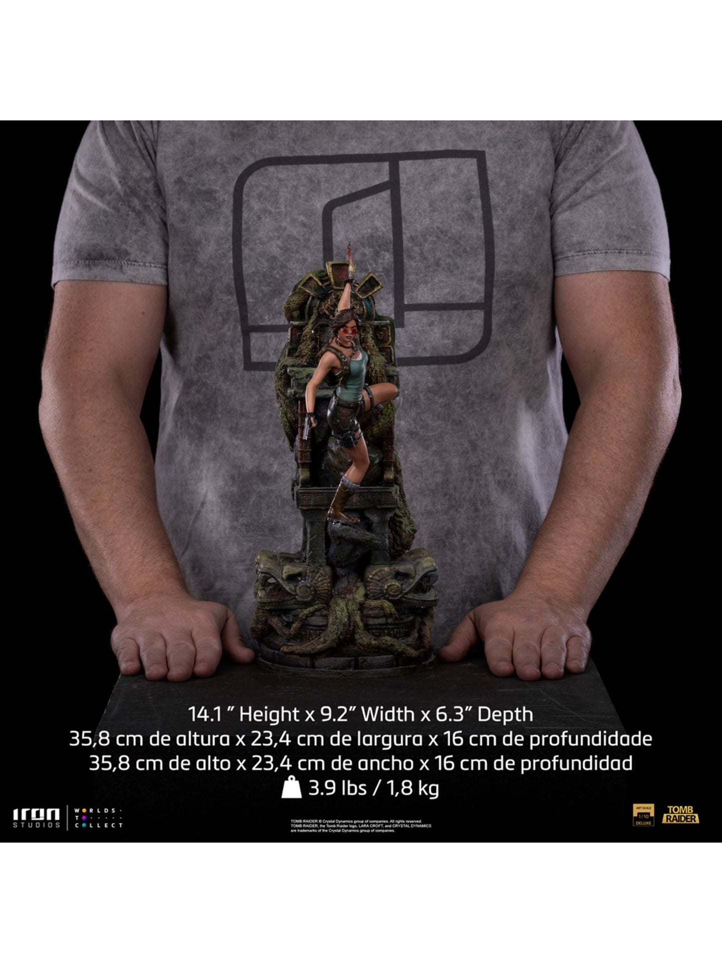 Lara Croft (Tomb Raider) 1/10 Statue von Iron Studios