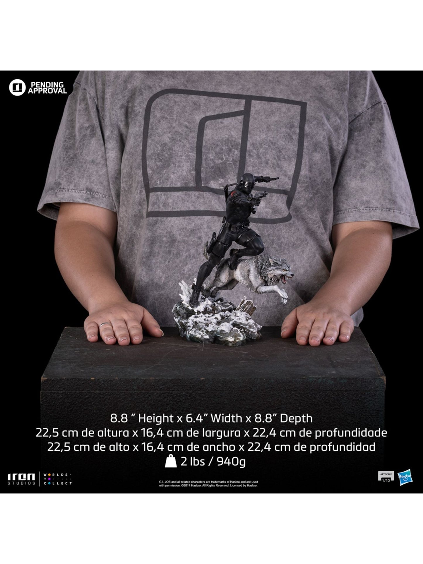 Snake Eyes (G.I. Joe) Art Scale 1/10 Statue von Iron Studios