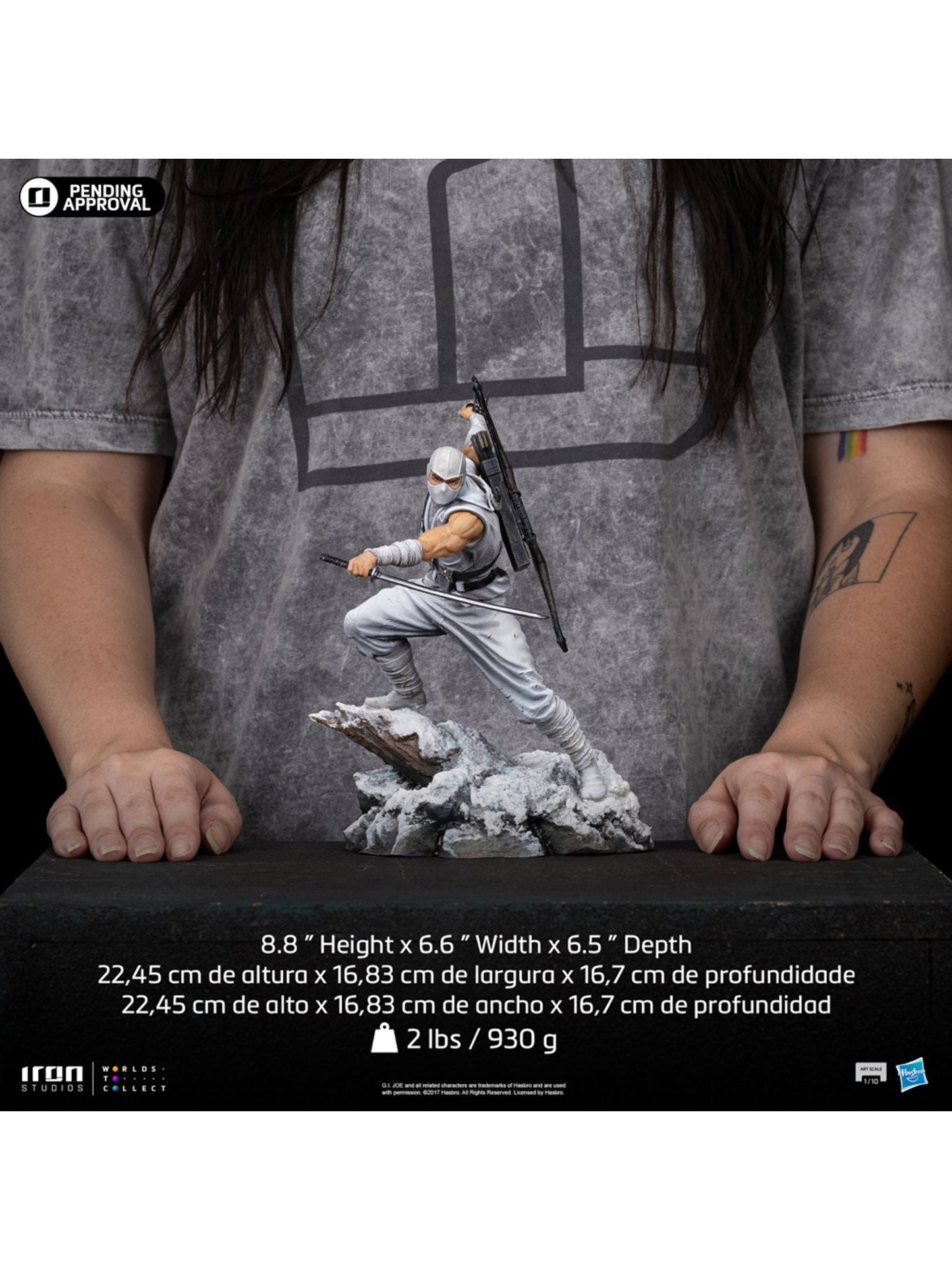 Storm Shadow (G.I. Joe) Kunstmaßstab 1/10 Statue von Iron Studios