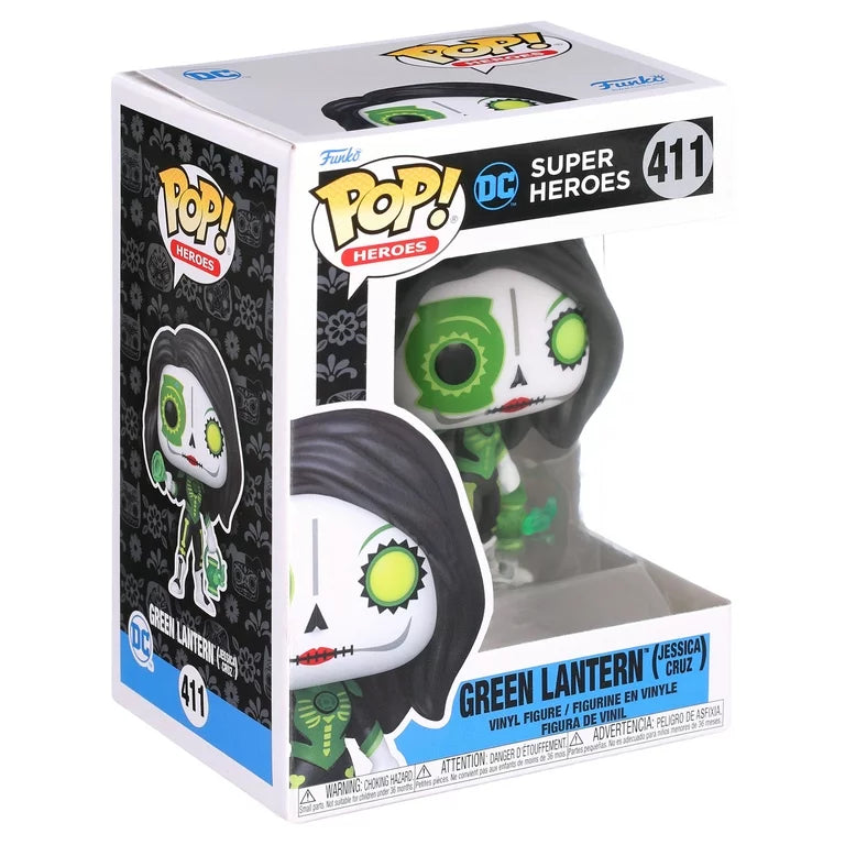 Green Lantern Mexikanische Totenköpfe Jessica Cruz BY FUNKO!