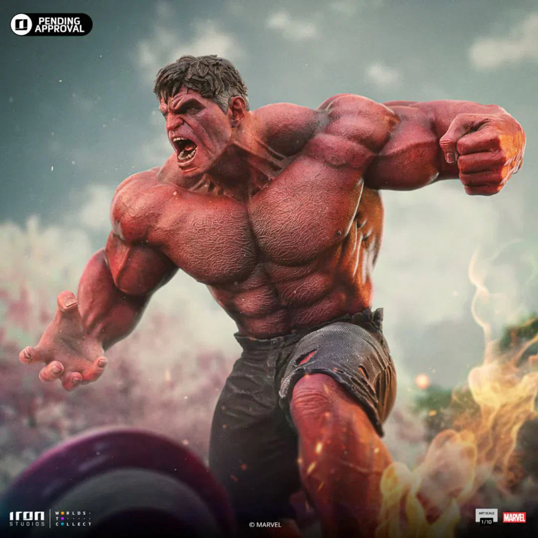Roter Hulk - Brave New World - Art Scale 1/10 von Iron Studios