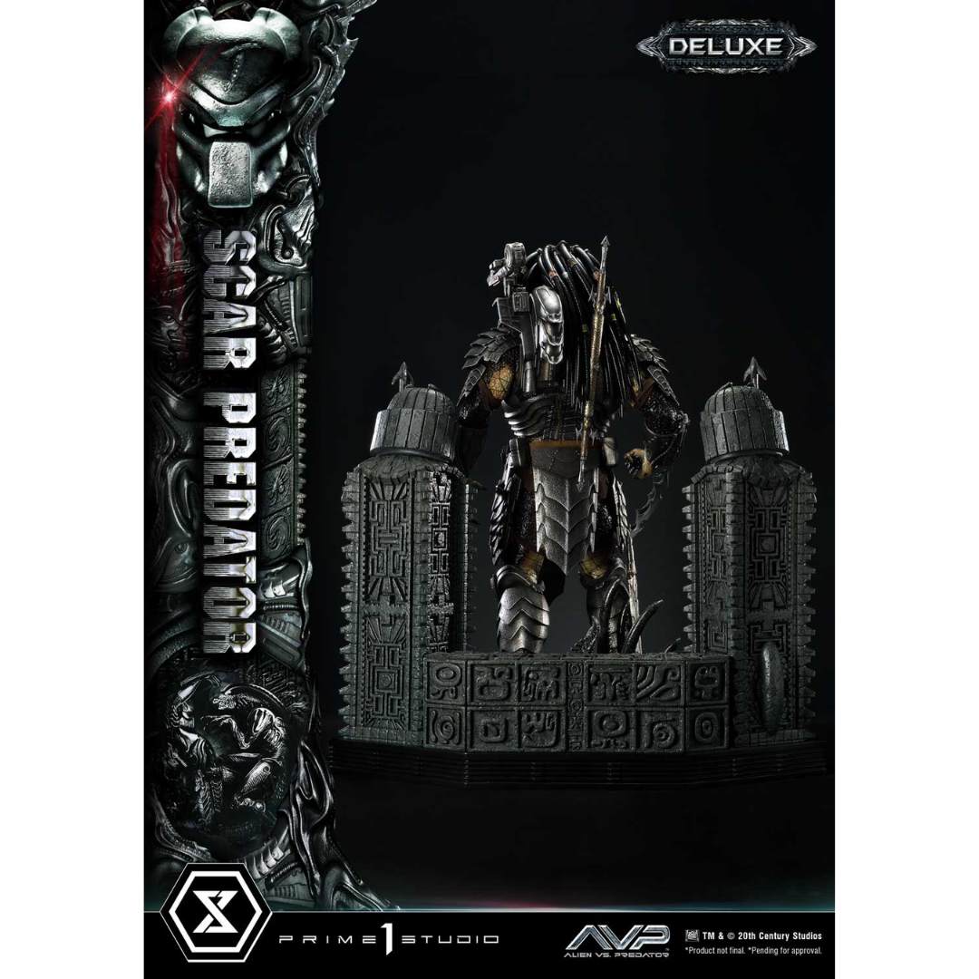 Alien vs. Predator Scar Predator Deluxe Version von Prime1 Studios