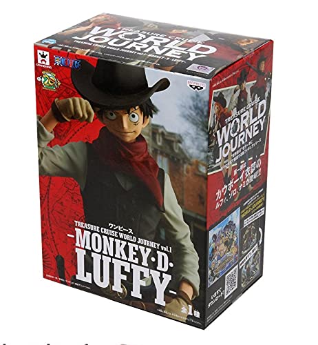 One Piece Monkey D Luffy Schatzkreuzfahrt Weltreise Vol.1 Figur von Banpresto