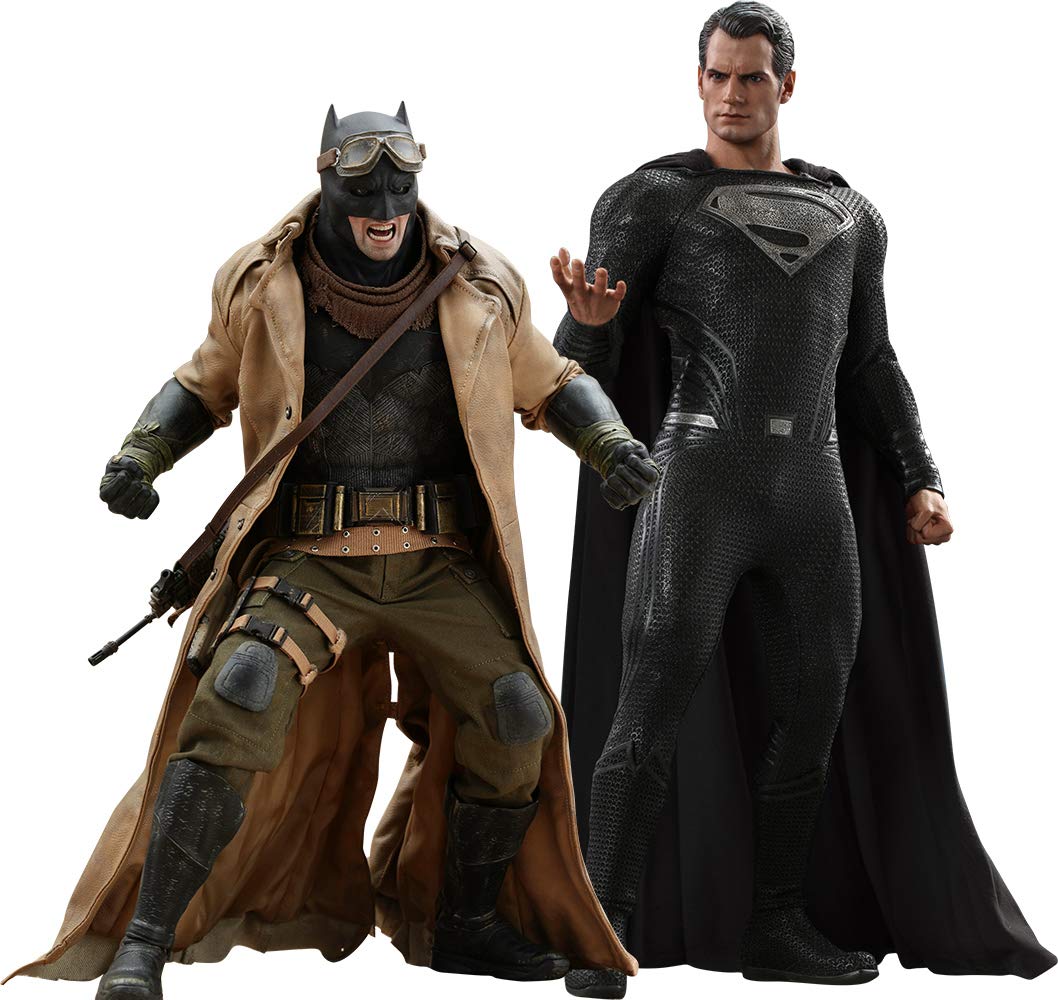 KNIGHTMARE BATMAN UND SUPERMAN Sechste Skala Figuren Set von Hot Toys