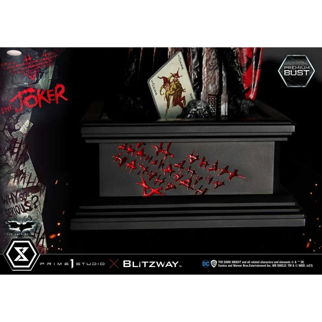 Der Joker aus The Dark Knight - Limitierte Edition Büste von Prime 1 Studio