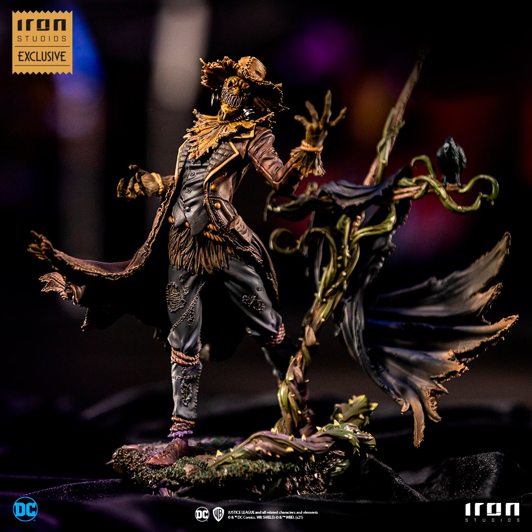 Iron Studios Scarecrow Deluxe Scale Statue 1/10 - CCXP Exklusiv