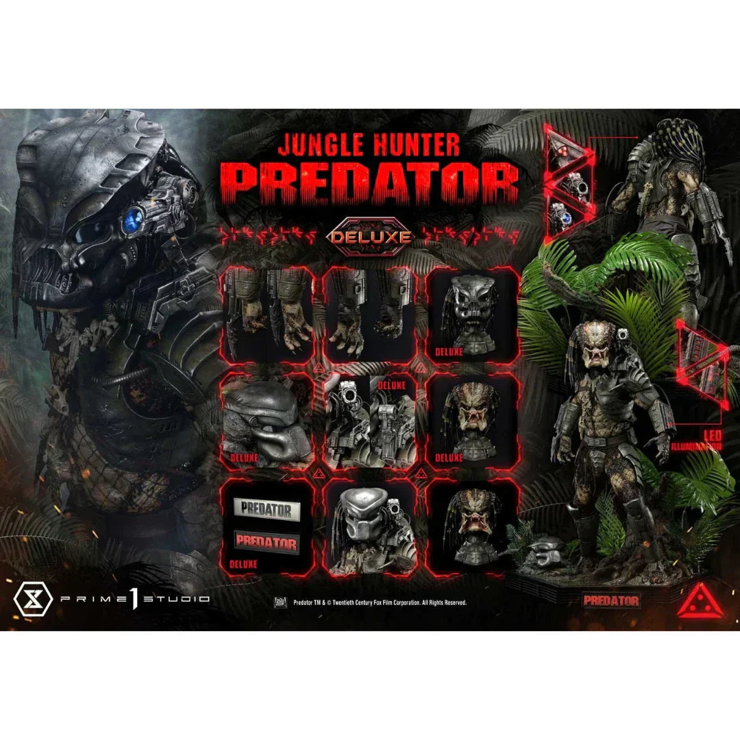 Jungle Hunter Predator Deluxe Bonus Version 1/3 Maßstab Statue von Prime 1 Studio