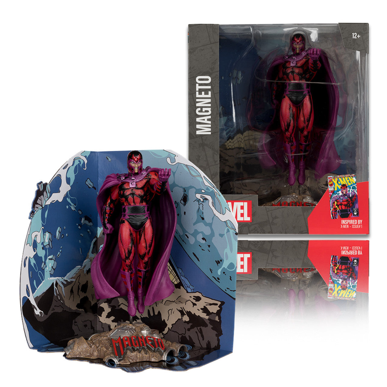 Magneto (X-Men #1) 1:10 Maßstab Sammlerfigur mit Szene