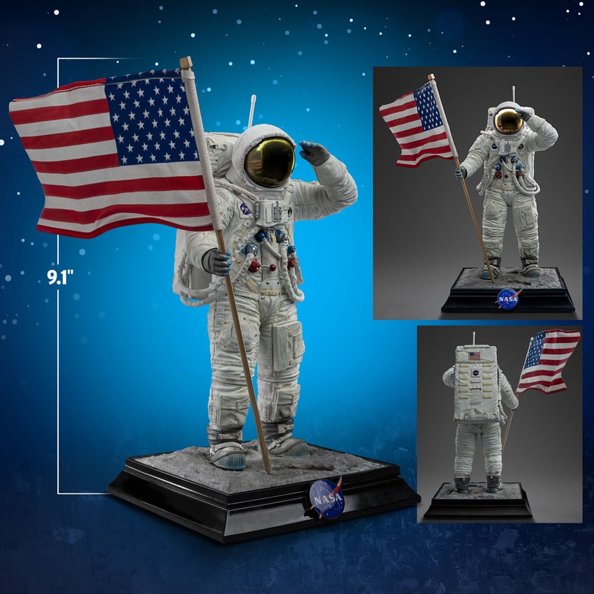 Apollo 11 Astronaut 1/10 Statue von Iron Studios