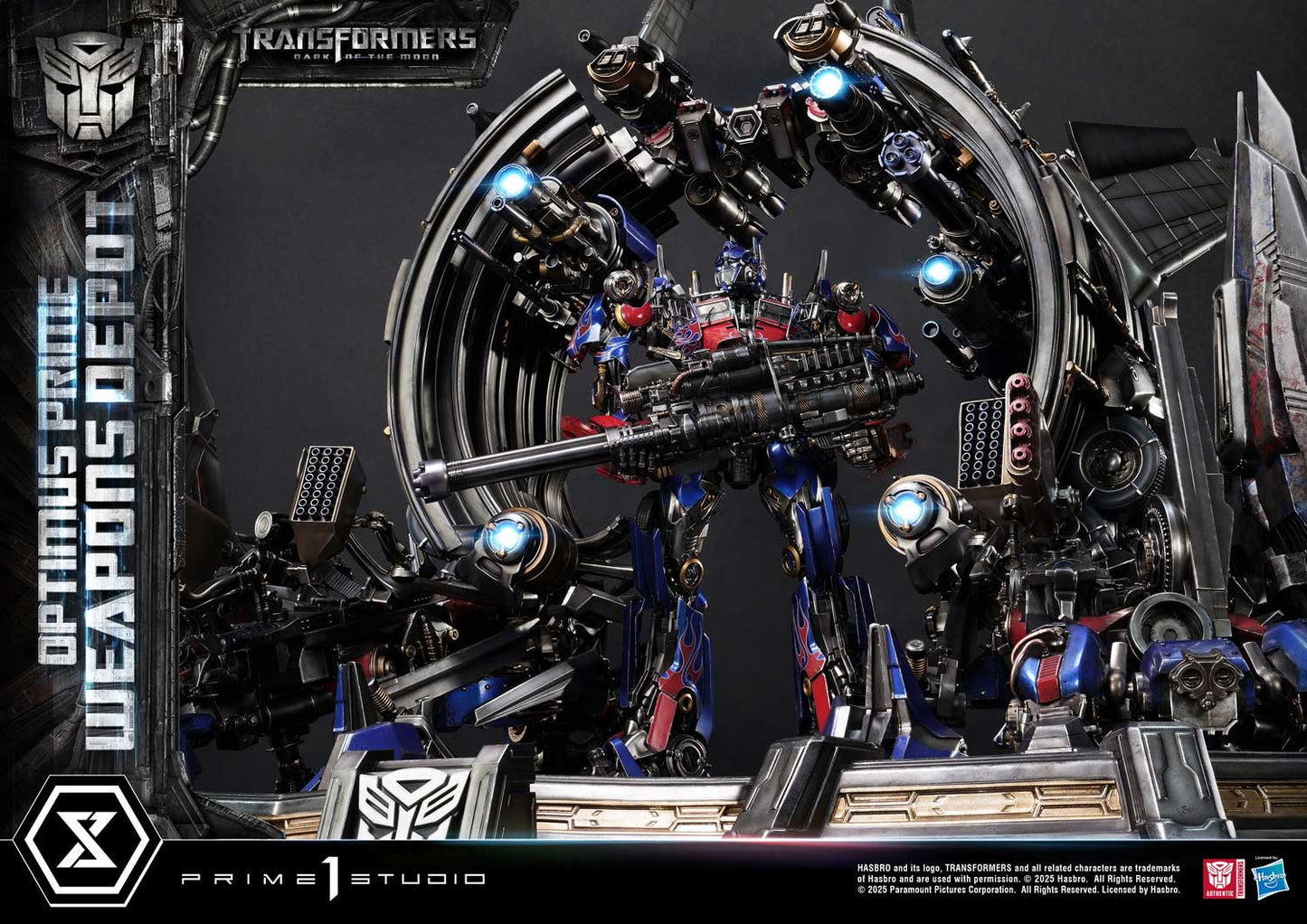 Transformers: DOTM Optimus Prime Waffenlager (Bonus-Version) von Prime 1 Studio