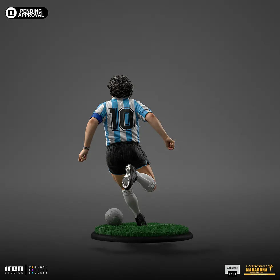 Diego Maradona (Argentinien-Version) 1/10 Statue von Iron Studios