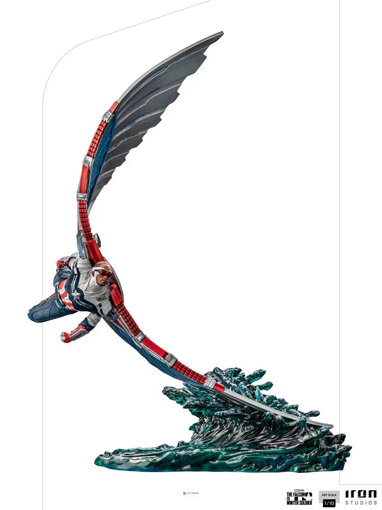 Captain America Sam Wilson (Deluxe) 1/10 Statue von Iron Studios