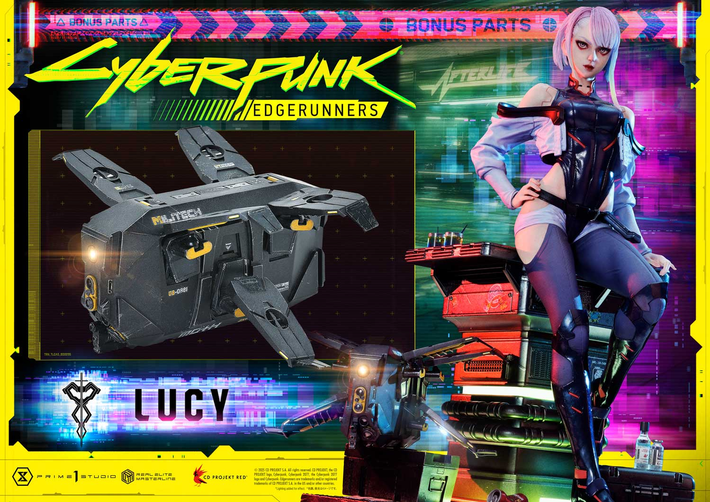 Cyberpunk Edgerunners Lucy DX Bonus-Version von Prime 1 Studio