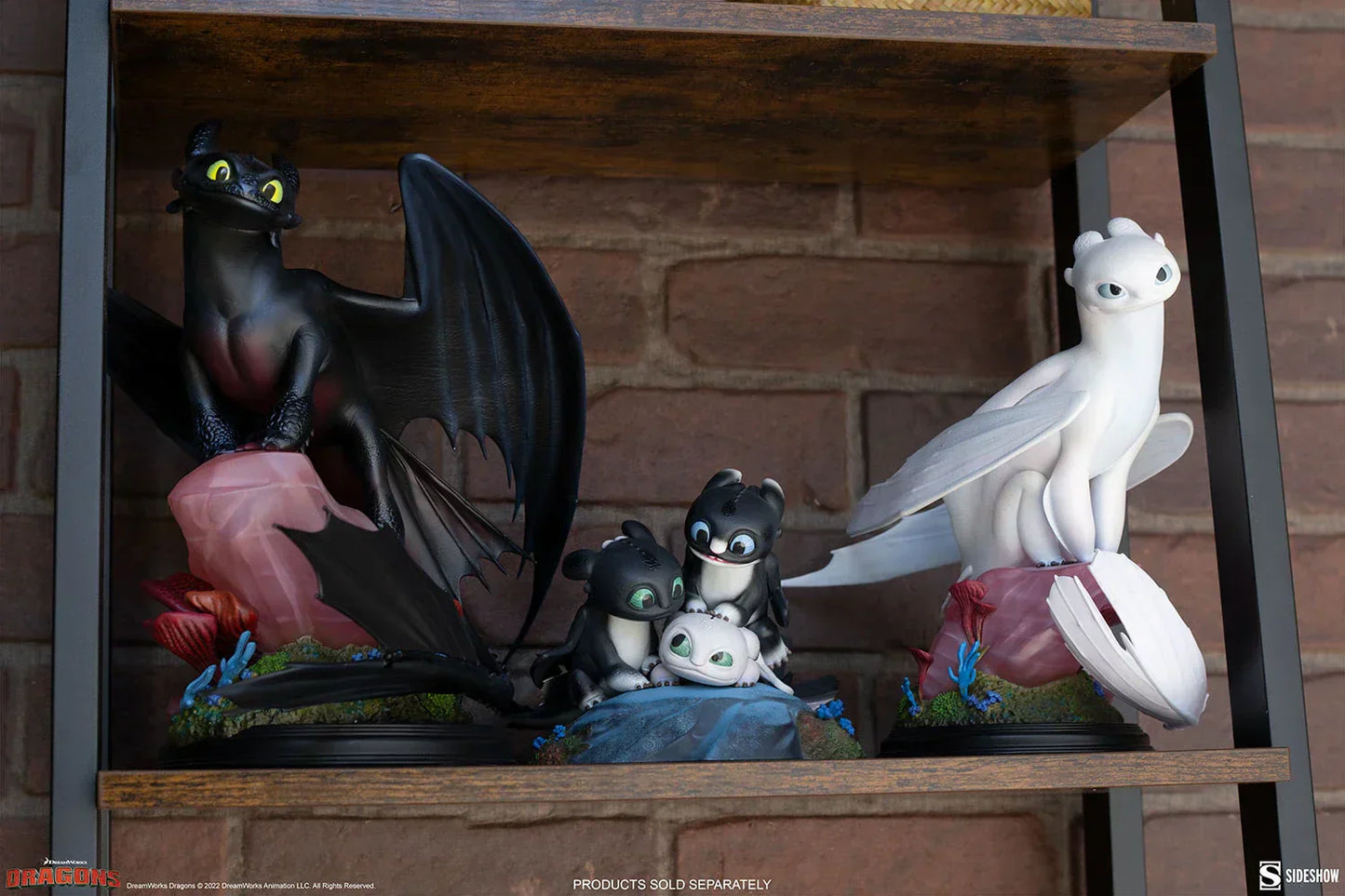 Dart, Pouncer und Ruffrunner Statue von Sideshow