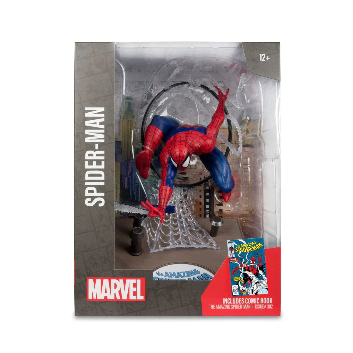 Spider-Man Der unglaubliche Spider-Man #301 1:6 Maßstab Posed Figur mit Szene