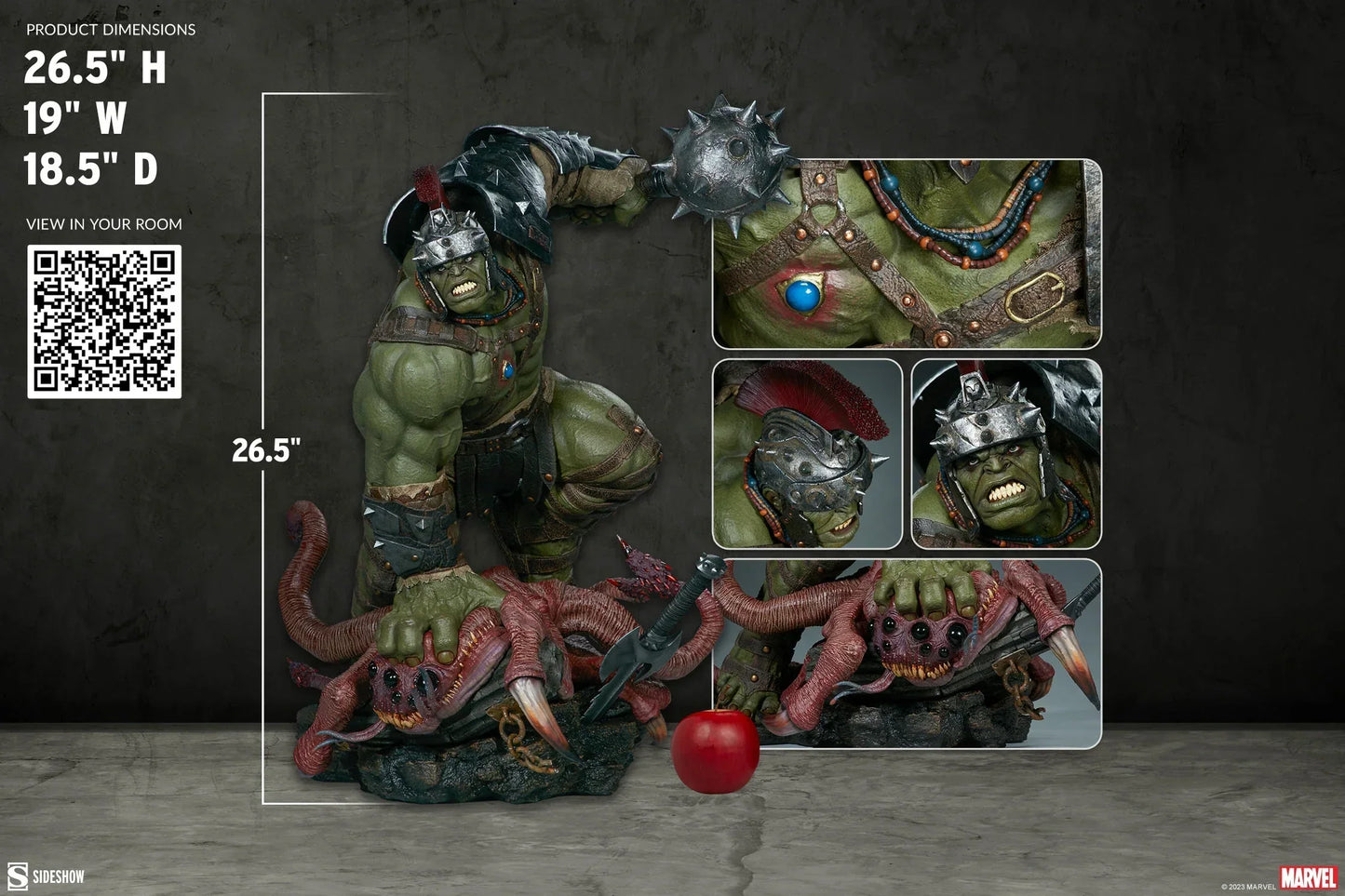 GLADIATOR HULK Maquette von Sideshow Collectibles