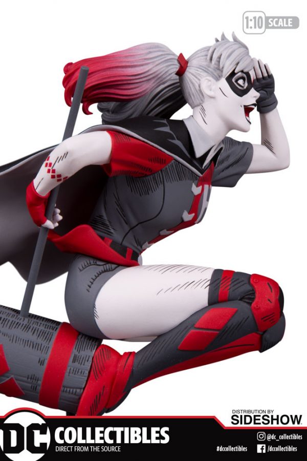 Harley Quinn - Rot, Weiß & Schwarz Statue von DC Collectibles