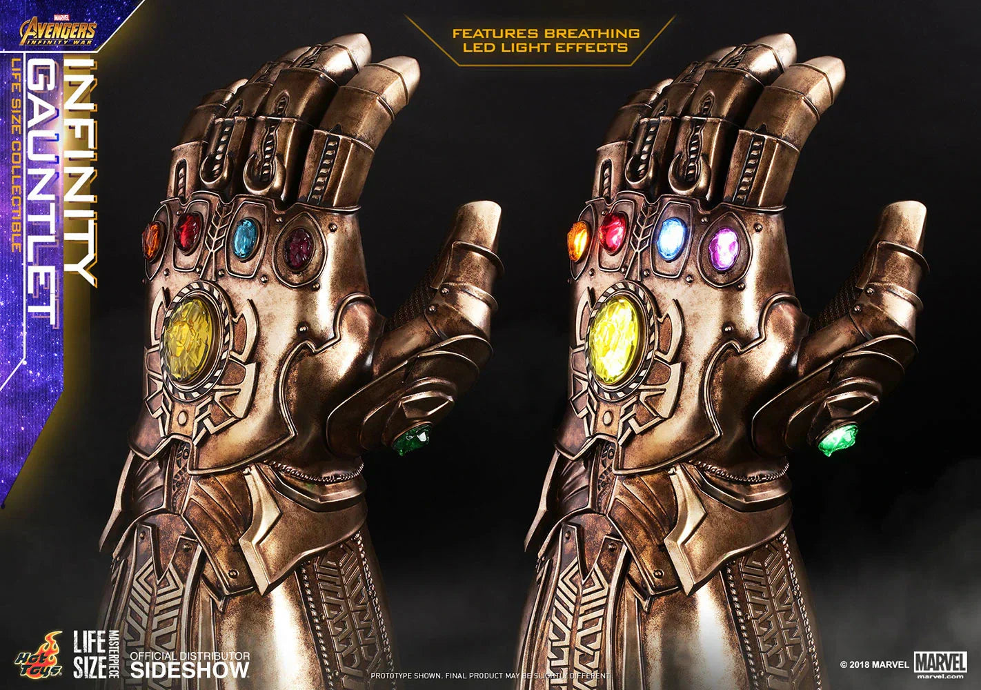 INFINITY GAUNTLET Prop Replica von Hot Toys
