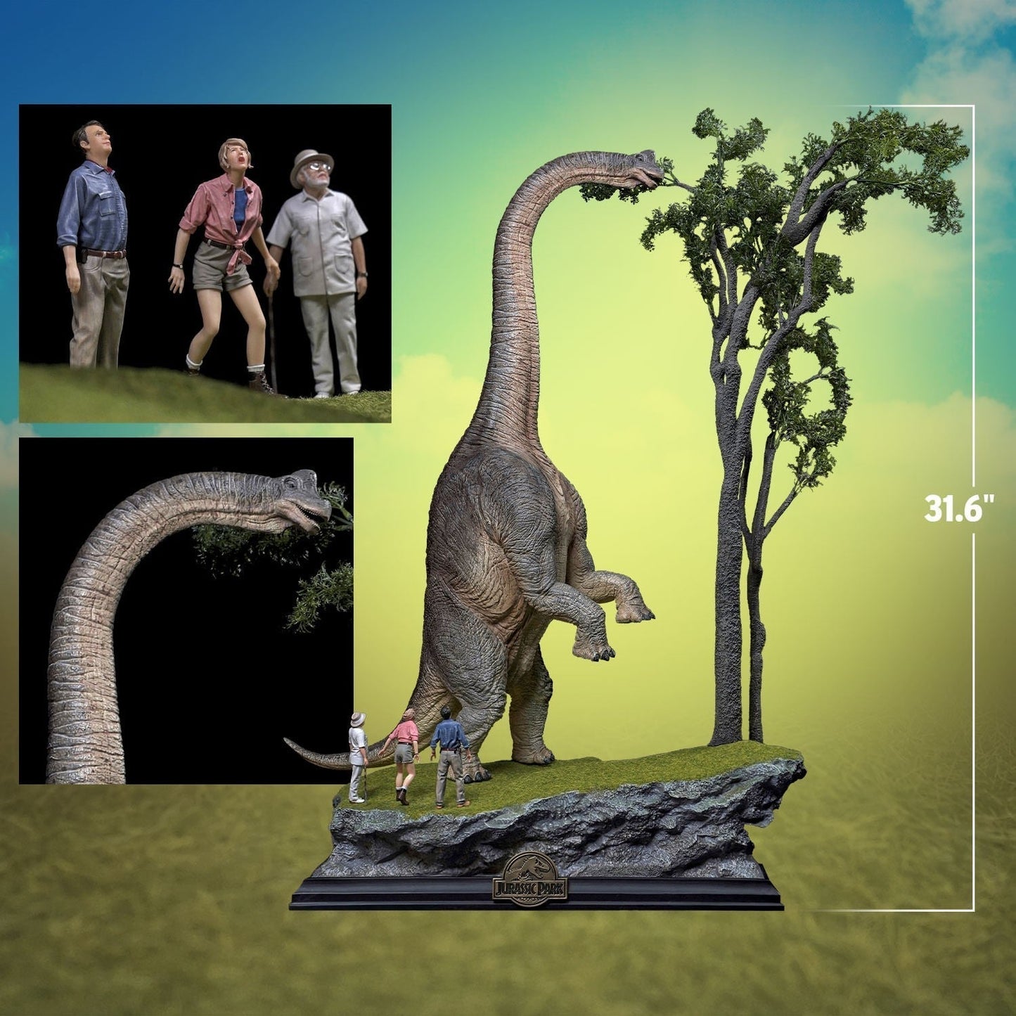 Willkommen im Jurassic Park (Sonderausgabe) Demi Art Scale 1/20 Statue von Iron Studios