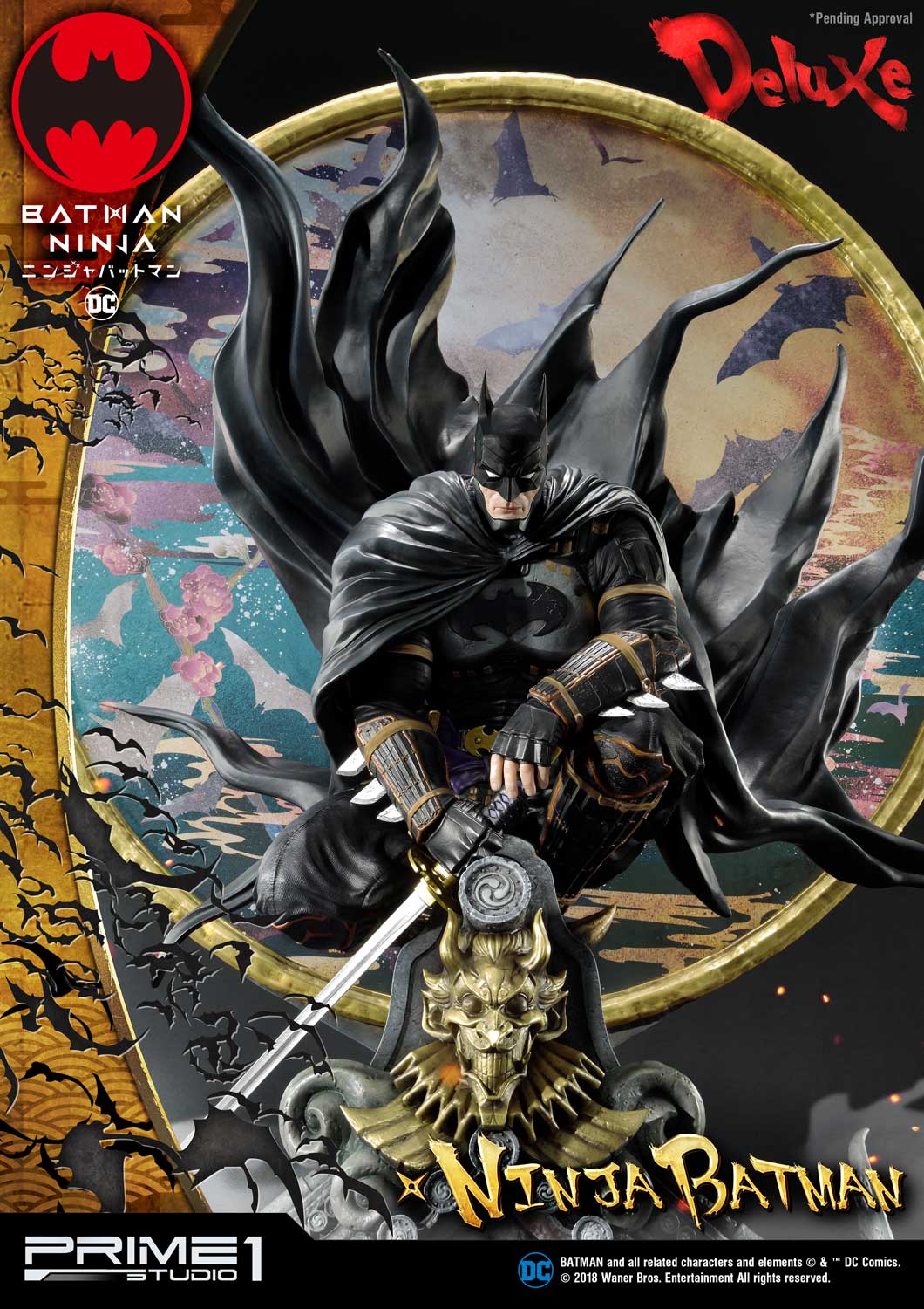 Ninja Batman Deluxe Version Statue von Prime 1 Studio