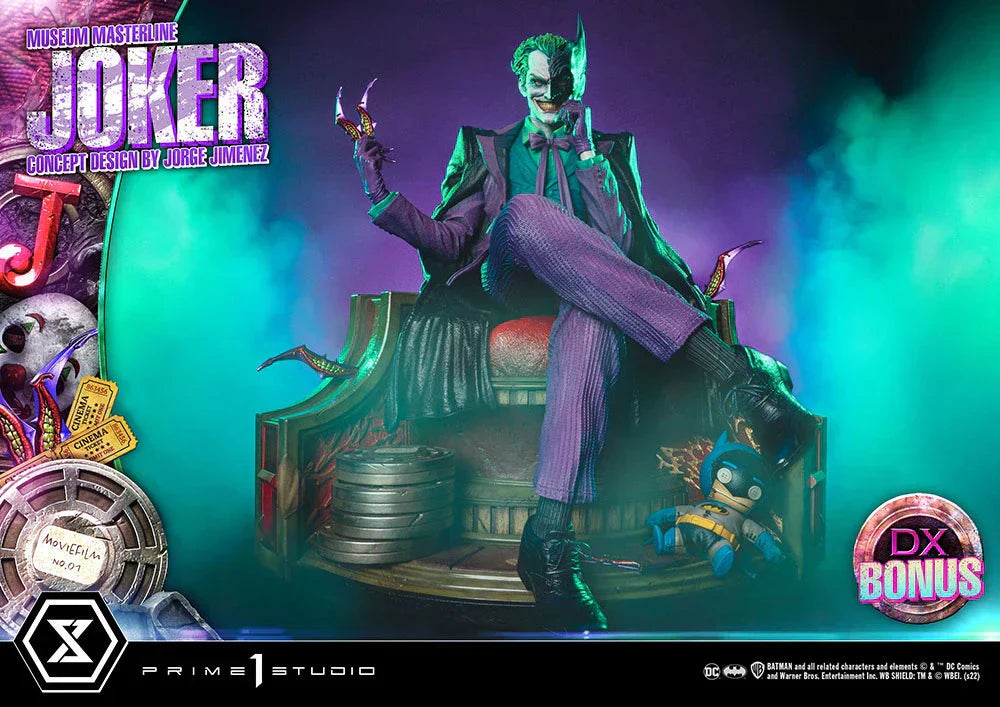 DER JOKER (DELUXE-BONUSVERSION) 1:3 Maßstab Statue von Prime 1 Studio