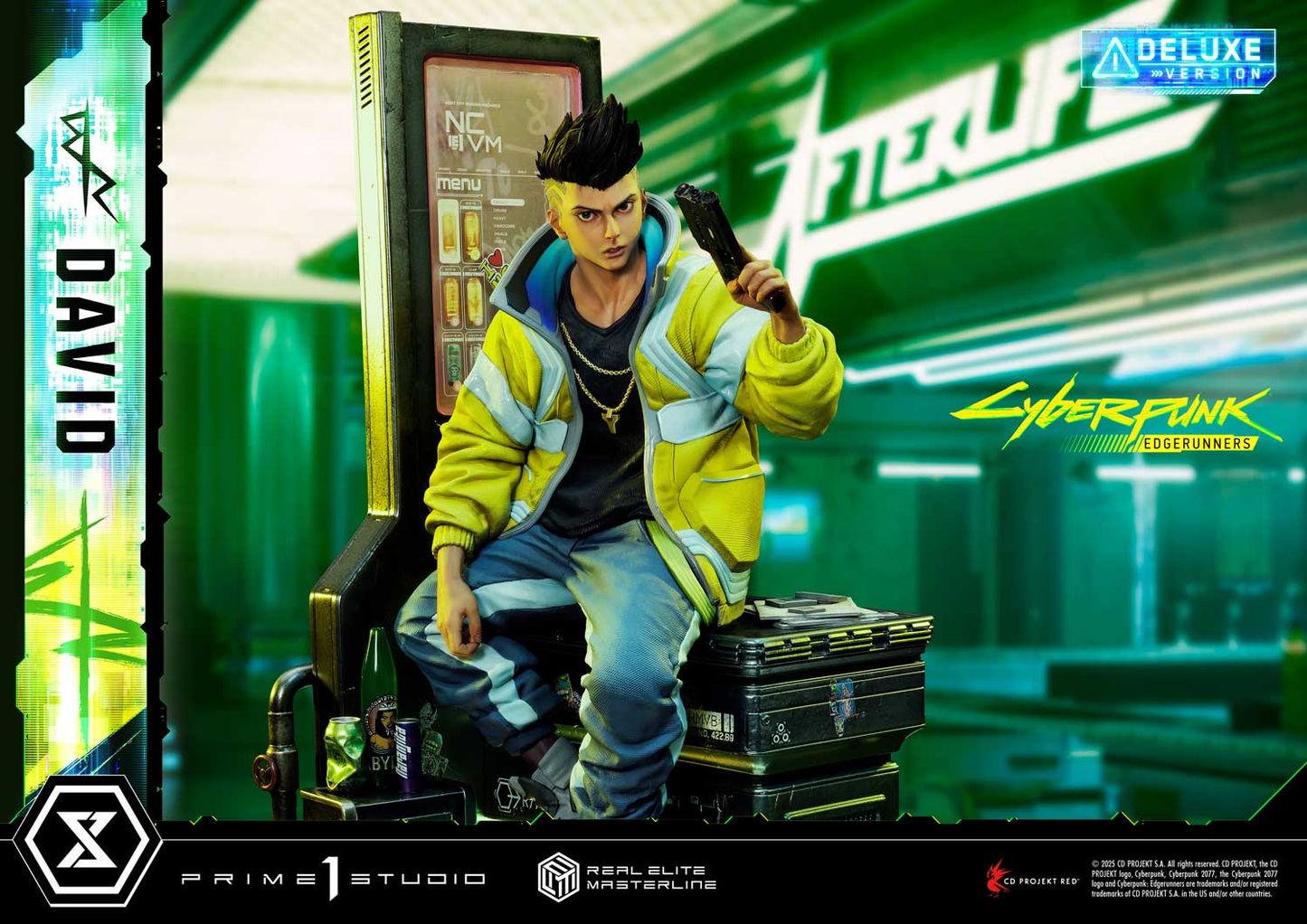 Cyberpunk Edgerunners David DX Bonus Version von Prime 1 Studio