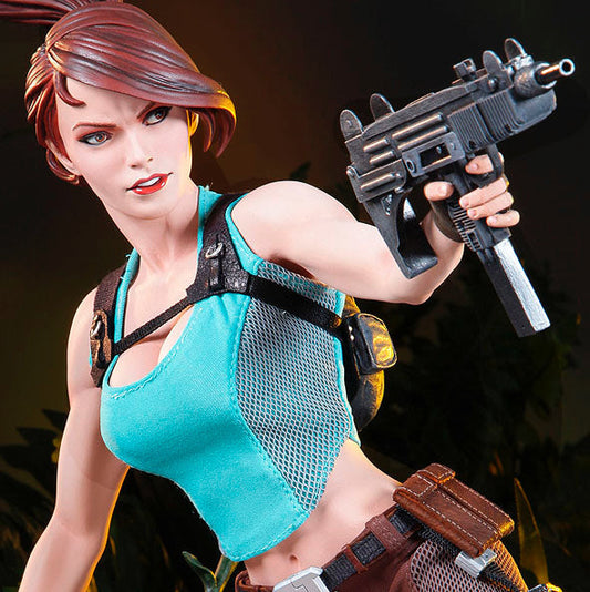 Lara Croft Die Wächterin des Lichts Statue von Sideshow Collectibles