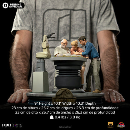 Jurassic Park Dino-Hatching 1/10 Kunst-Skala Limitierte Edition Statue