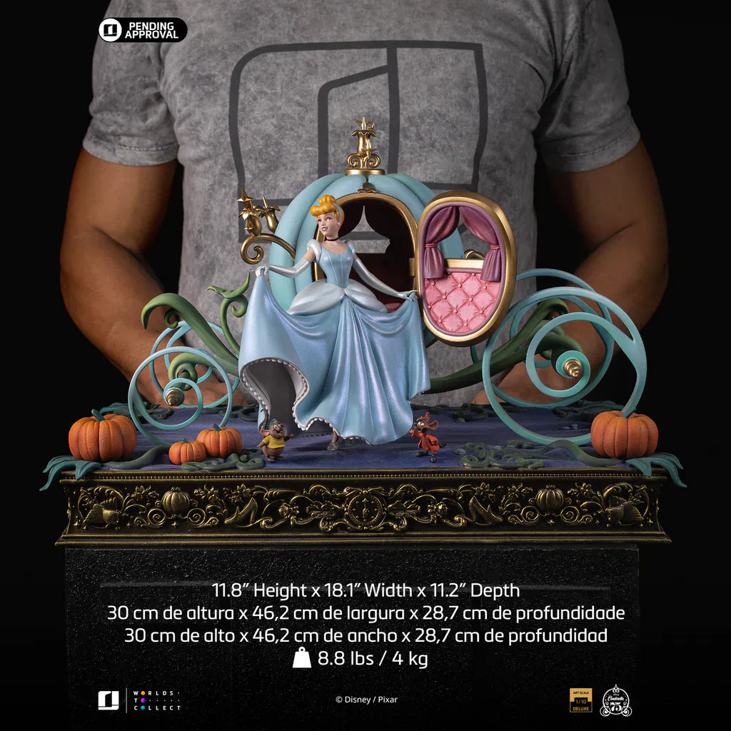 Cinderella Deluxe Statue von Iron Studios