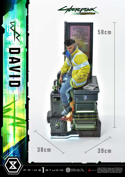 Cyberpunk Edgerunners David DX Bonus Version von Prime 1 Studio