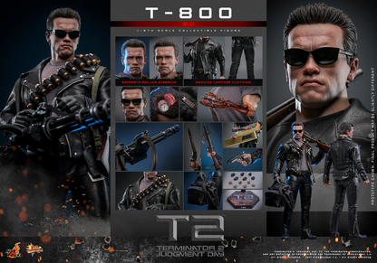T-800 (2.0) Sechster Maßstab Figur von Hot Toys