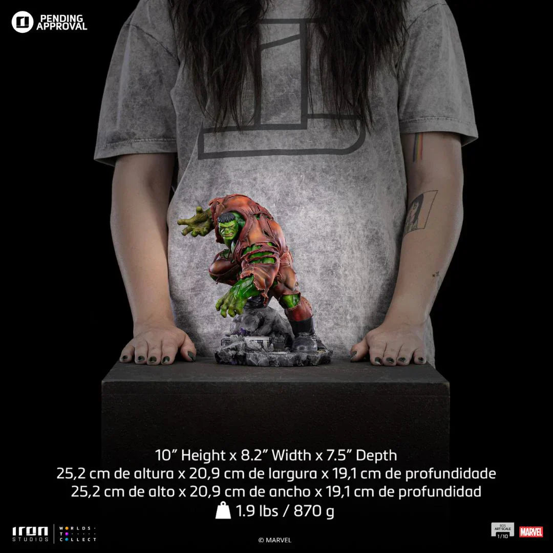 Hulk - Infinity Gauntlet Diorama - Kunstmaßstab 1/10 von Iron Studios