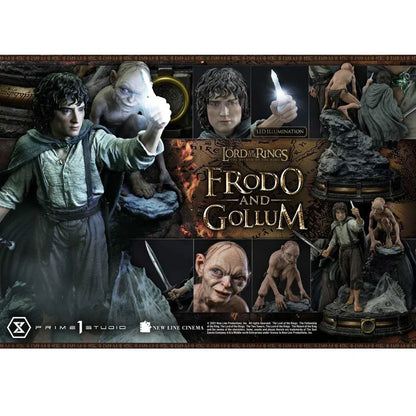 Die Herr der Ringe-Serie: Frodo und Gollum Statue von Prime 1 Studio