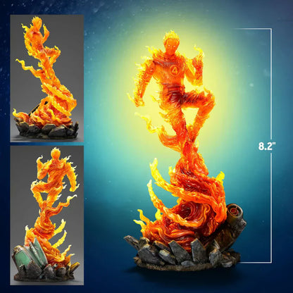 Human Torch Art Scale Statue von Iron Studios