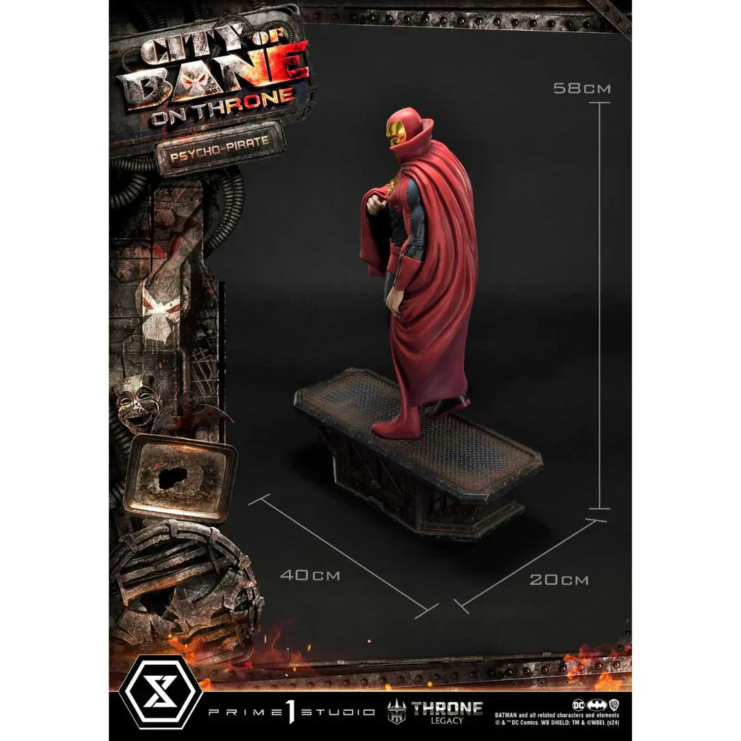 Batman Stadt von Bane Psycho-Piraten Statue von Prime 1 Studios