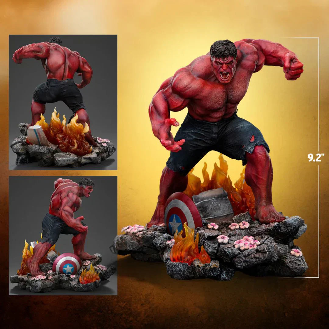 Roter Hulk - Brave New World - Art Scale 1/10 von Iron Studios