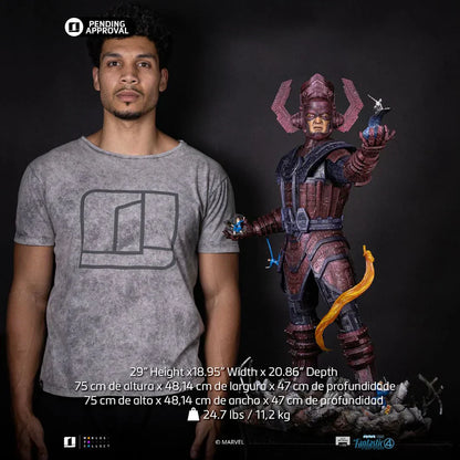 Fantastische Vier Galactus Diorama Deluxe Demi Art Statue von Iron Studios