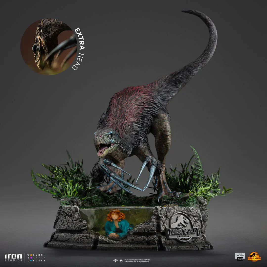 Therizinosaurus (Jurassic Park) Demi Art Scale 1/20 Statue von Iron Studios