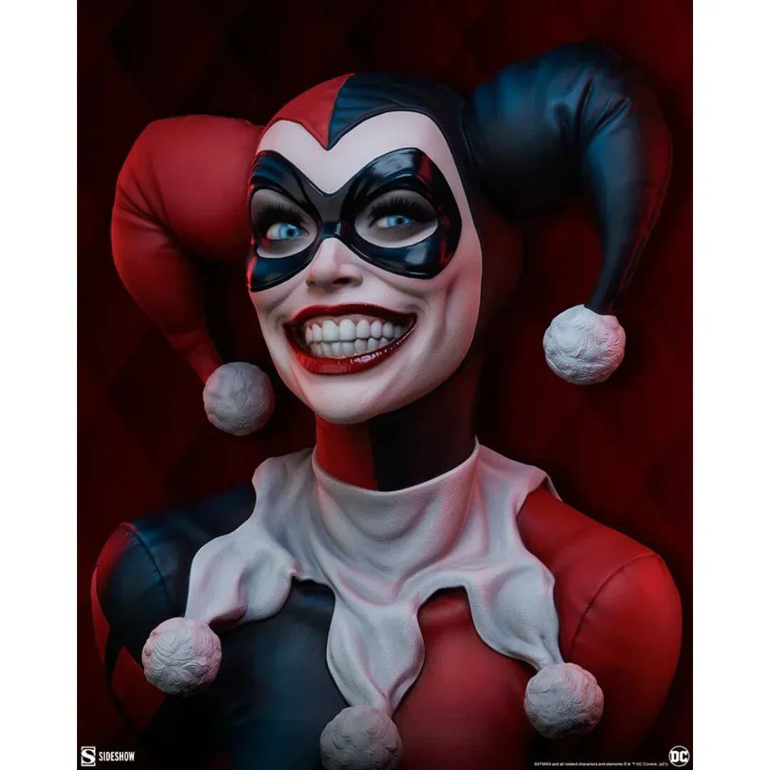 HARLEY QUINN Lebensgroße Büste von Sideshow Collectibles