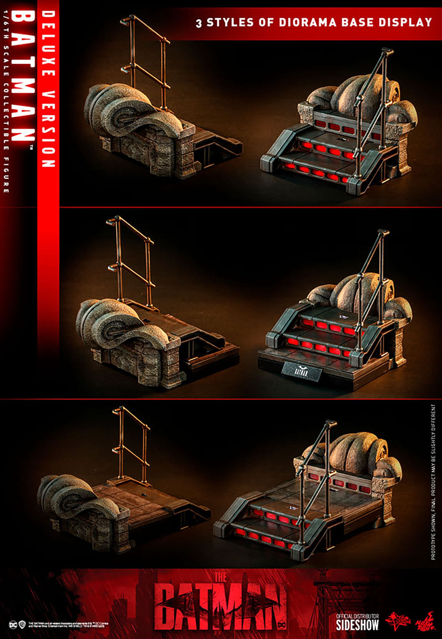 BATMAN (DELUXE VERSION) Sechster Maßstab Figur von Hot Toys