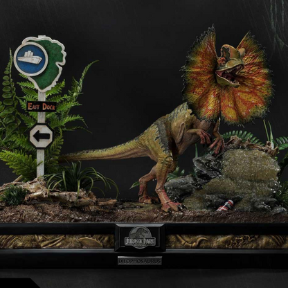 Jurassic Park Dilophosaurus Bonus-Version von Prime 1 Studio