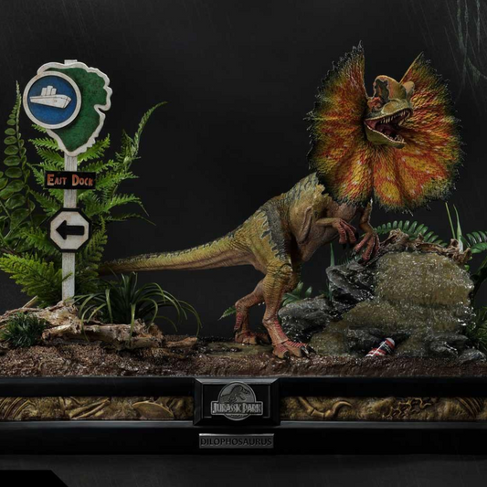 Jurassic Park Dilophosaurus Bonus-Version von Prime 1 Studio