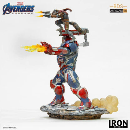 Avengers Endgame Iron Patriot und Rocket 1/10 Art Scale Statue