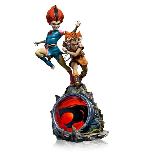 Wilykit & Wilykat Thundercats Bds Art Scale 1/10 Statue von Iron Studios