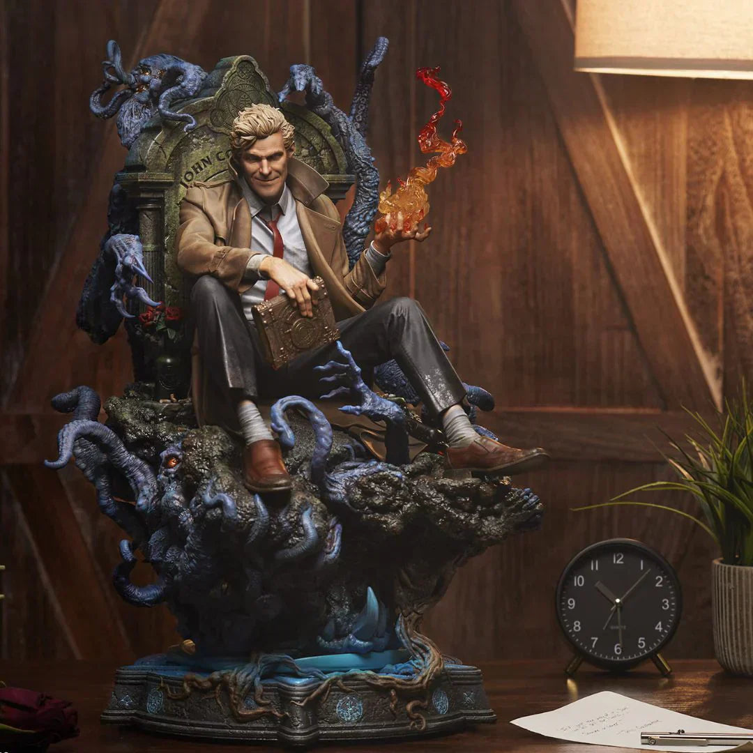 John Constantine: Nur ein weiterer Exorzismus-Kater Premium Format von Sideshow Collectibles